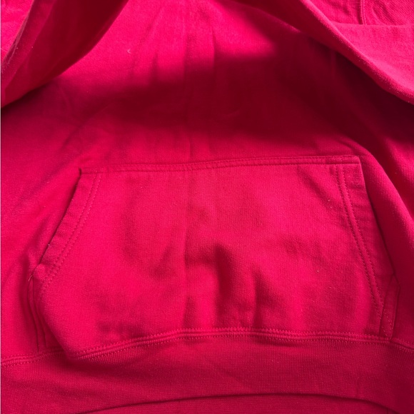 Classic Warm Red Women's Hoodie - Picture 3 of 4